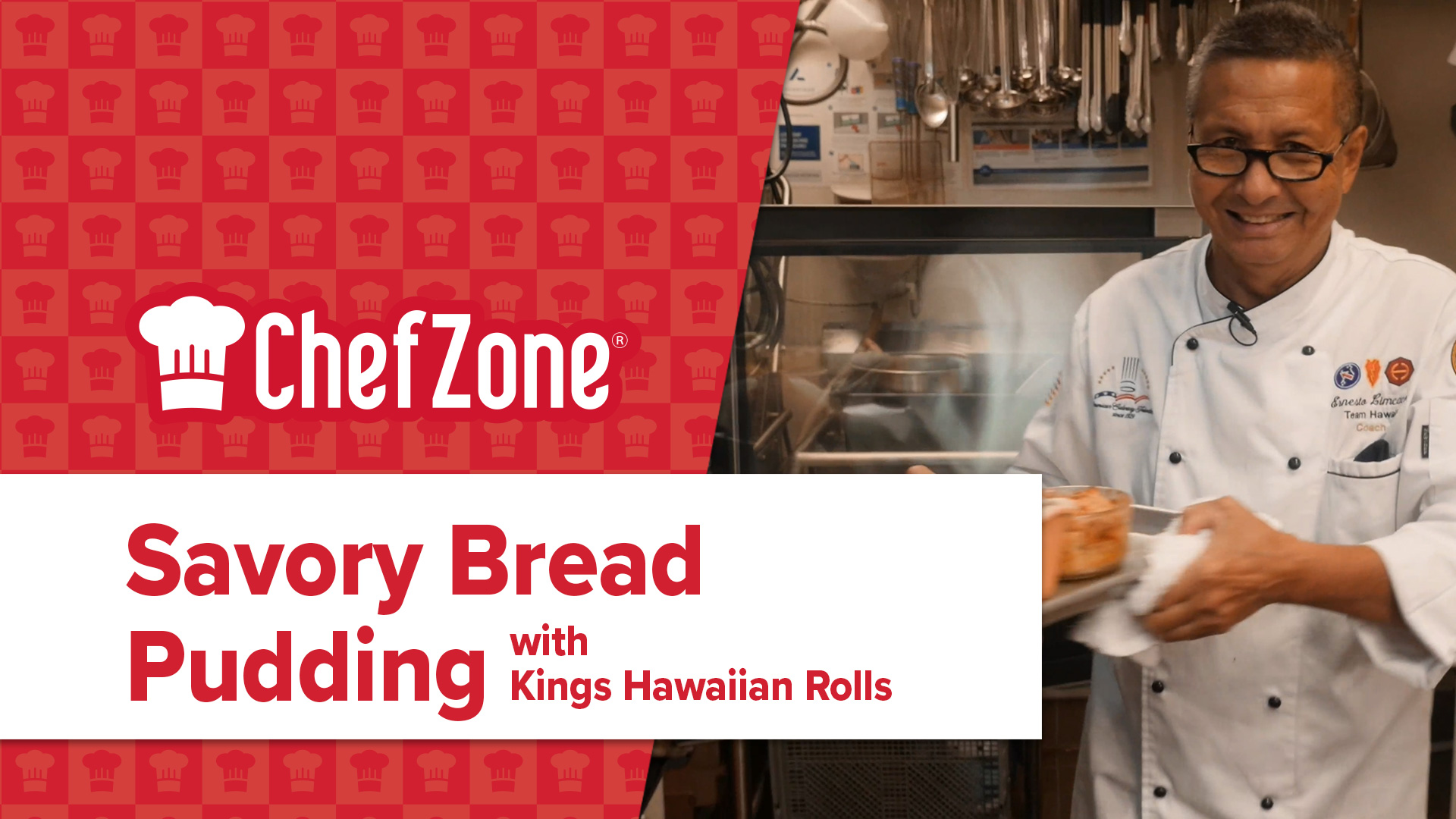 Kings Hawaiian Savory Bread Pudding