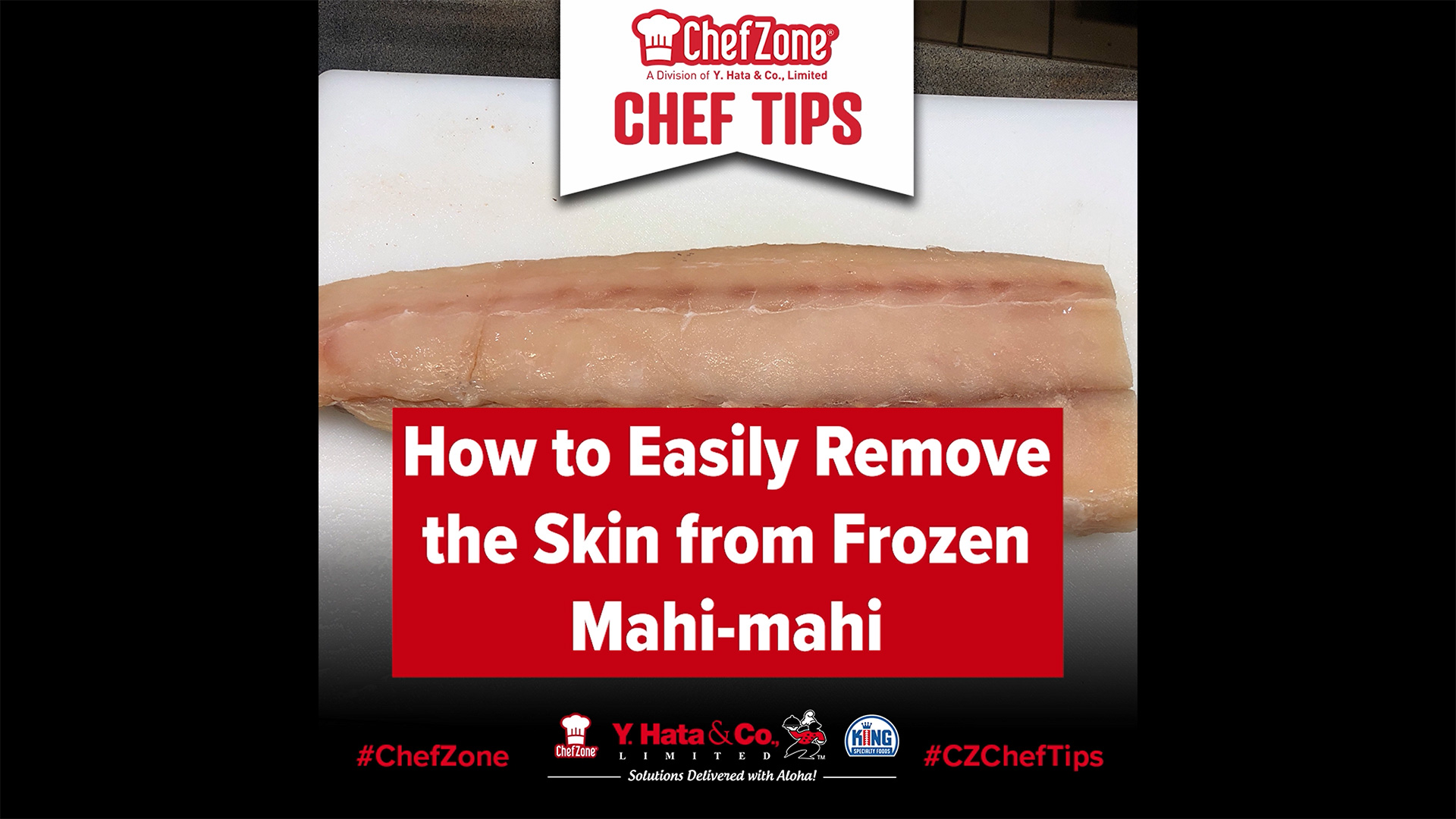 Remove Skin From Mahi-Mahi