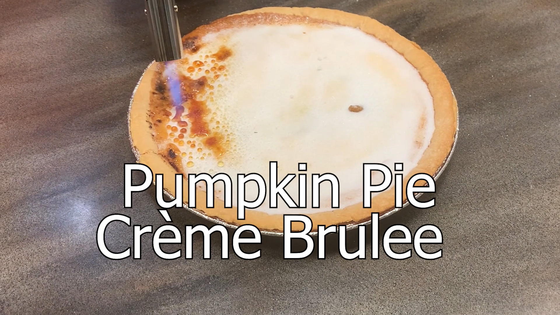Pumpkin Pie Crème Brulee