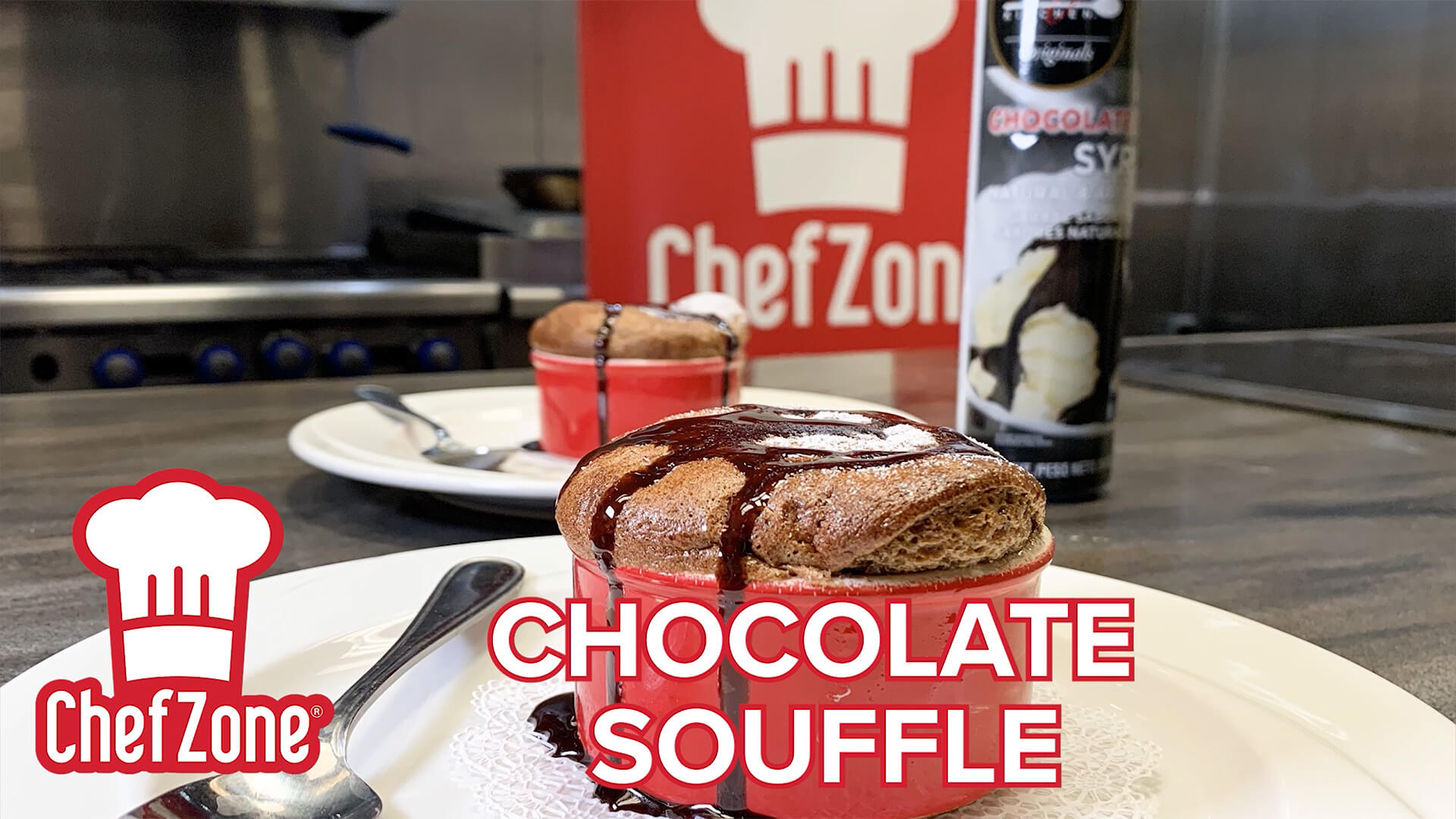 Valentine’s Day Chocolate Soufflé