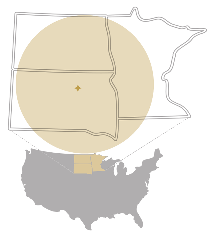 Demkota Heartland Map