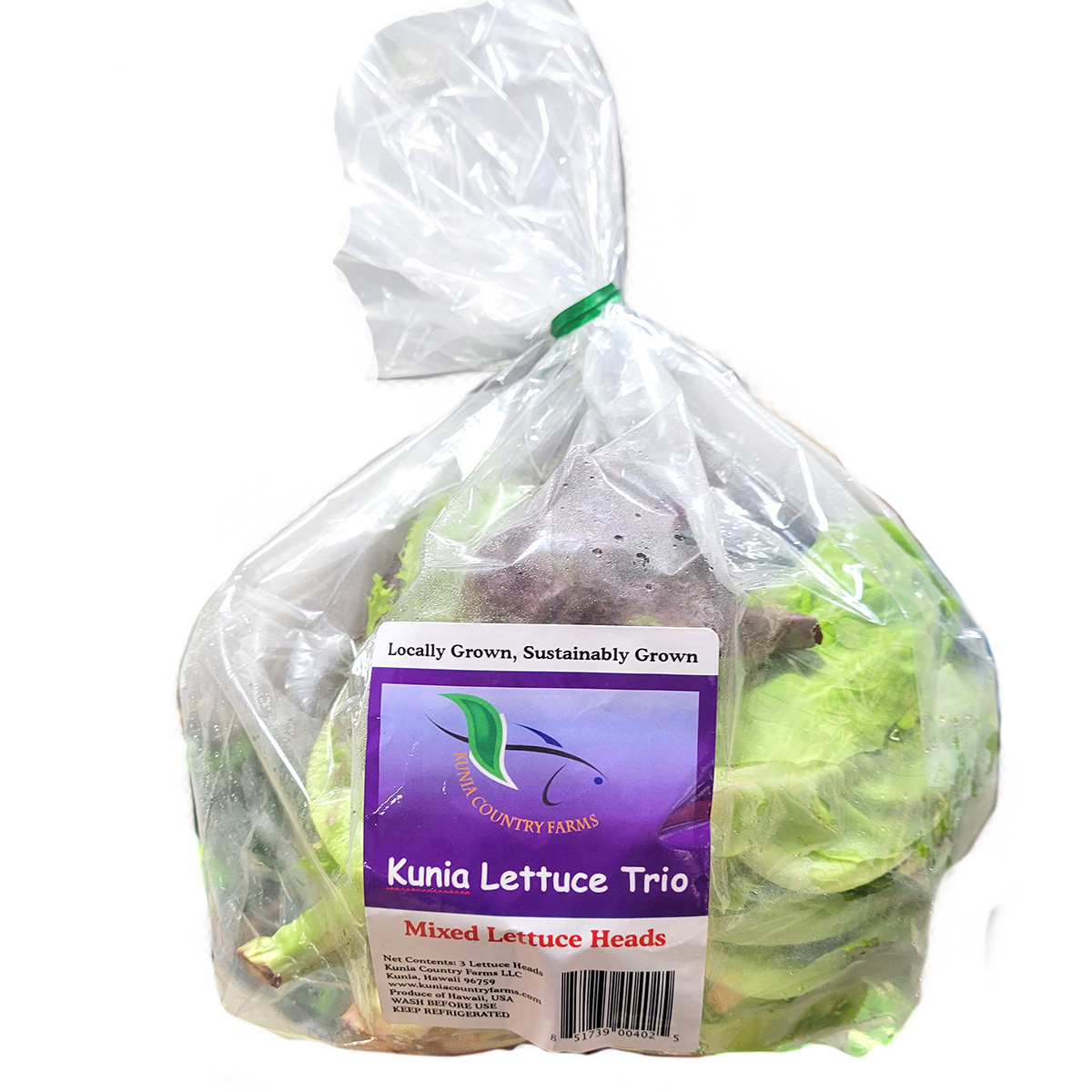 Kunia Lettuce Trio
