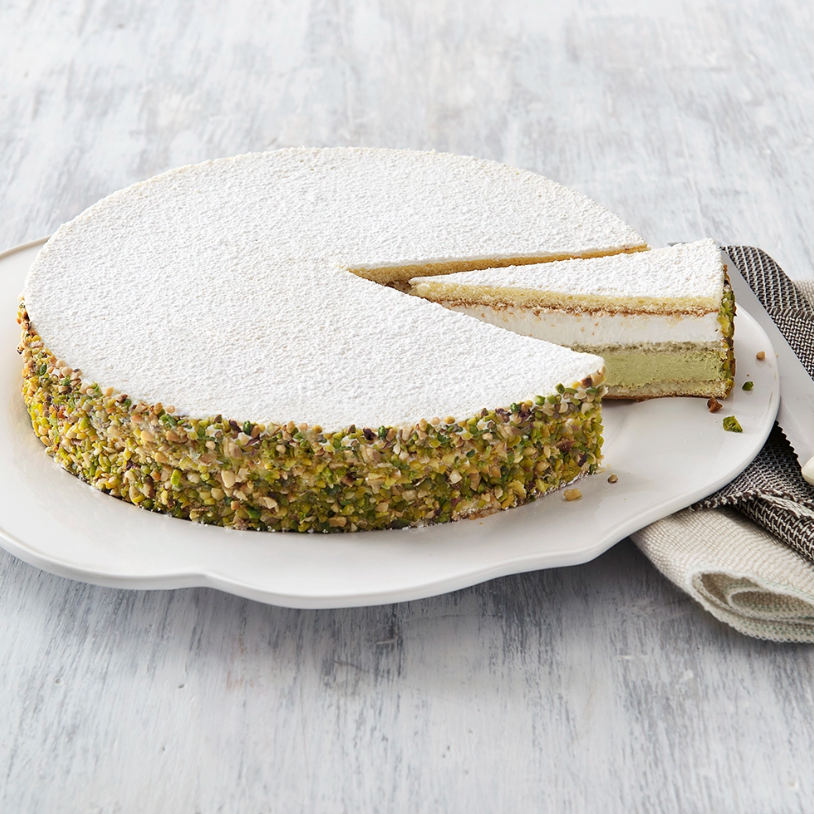 Pistachio & Ricotta Cake