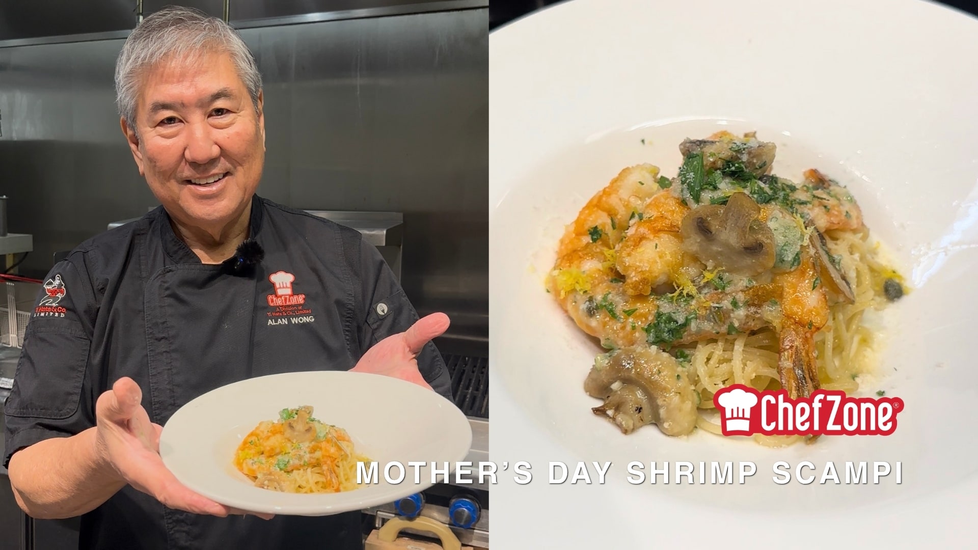 Chef Alan Wong Shrimp Scampi Recipe